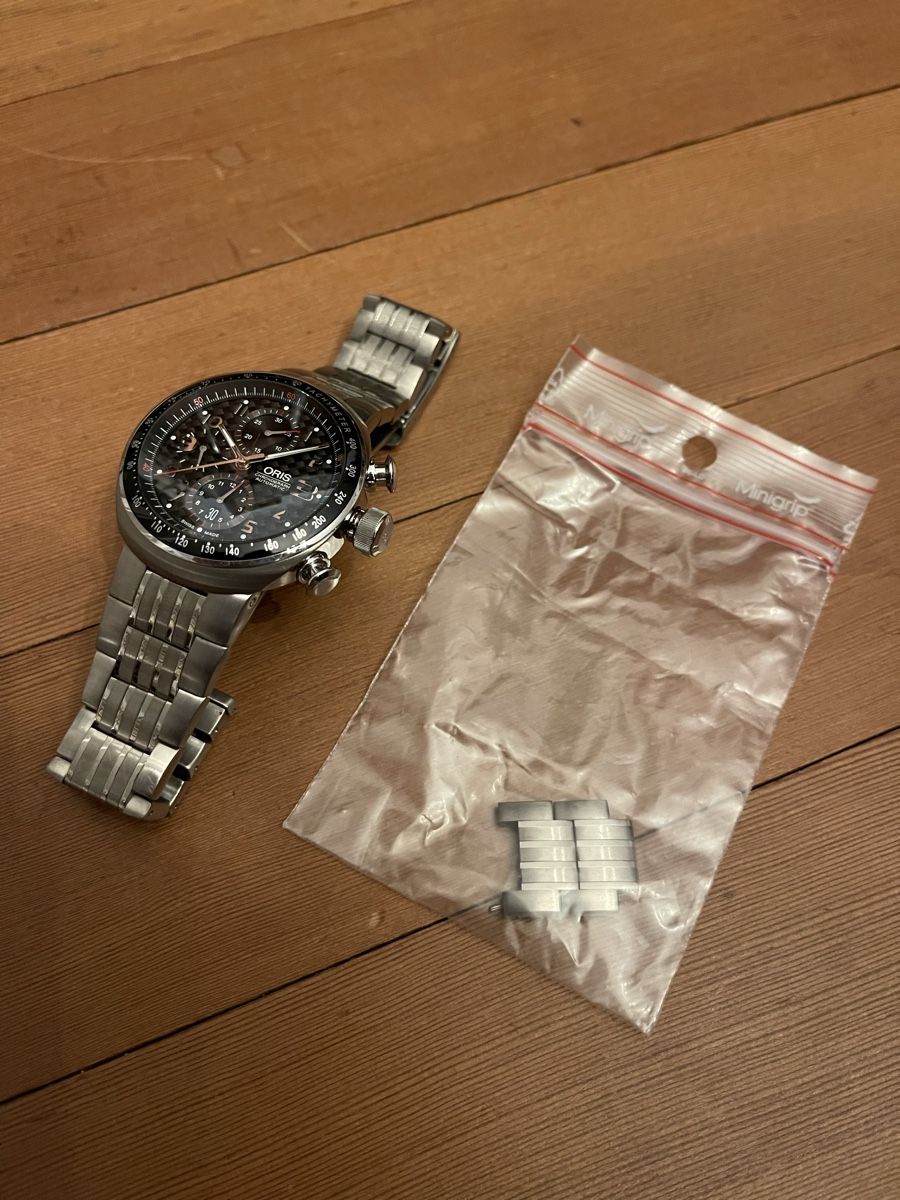 Oris Orologi: Oris TT3 Chronograph Automatik / Versand 12.- – Usato da Basel venduto da torthum 4