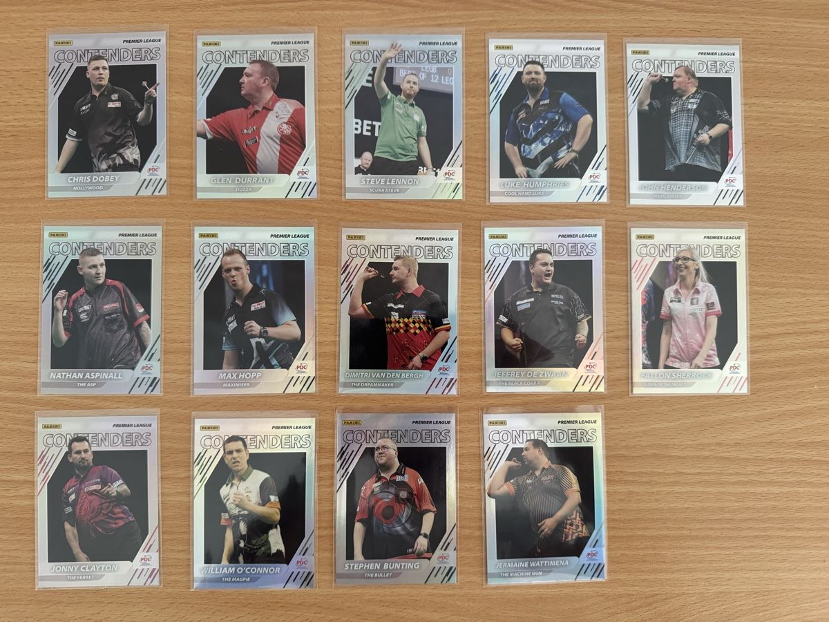 Panini Carte collezionabili: x88 Panini PDC Darts Premier League Base & Insert komplet – Nuovo (secondo la descrizione) da Lützelflüh-Goldb venduto da Collector919 3