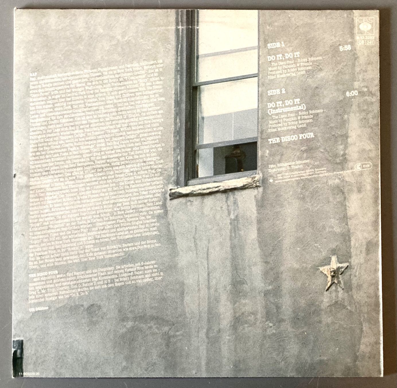 Dischi in vinile: THE DISCO FOUR - DO IT, DO IT – Usato da Poliez-Pittet venduto da Newtown-Records 1