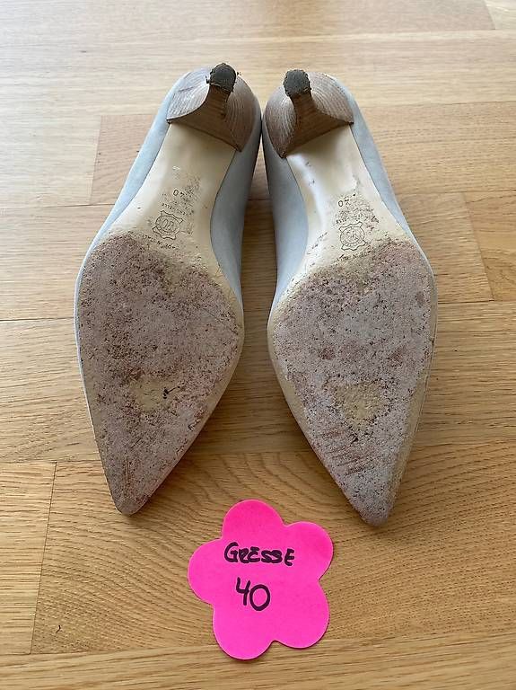 Walder Scarpe da donna: Hellbeige Pumps von Walder Grösse 40 – Usato da Ebikon venduto da sherra 4