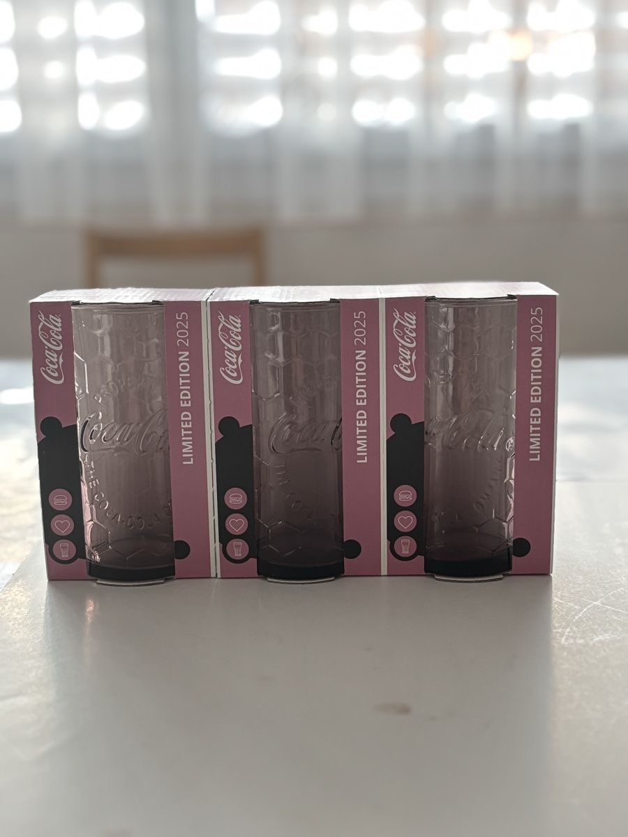 Coca-Cola Verres: Coca Cola Gläser, 3 Stück Limited Edition 2025 – Neuf avec emballage d'origine à Uster par oranger_pulli