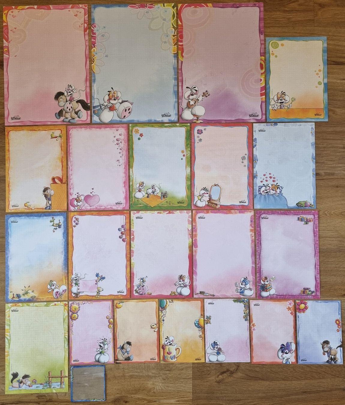 Papiere: Diddl Blätter mit magischen Bildern – Gebraucht aus Neuenhof von SquidGame
