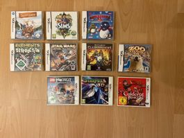 Leere Nintendo DS und 3DS Spiele Hüllen