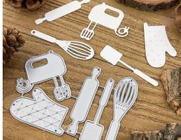 Neues Stanzschablonen-Set Backen Küchenutensilien