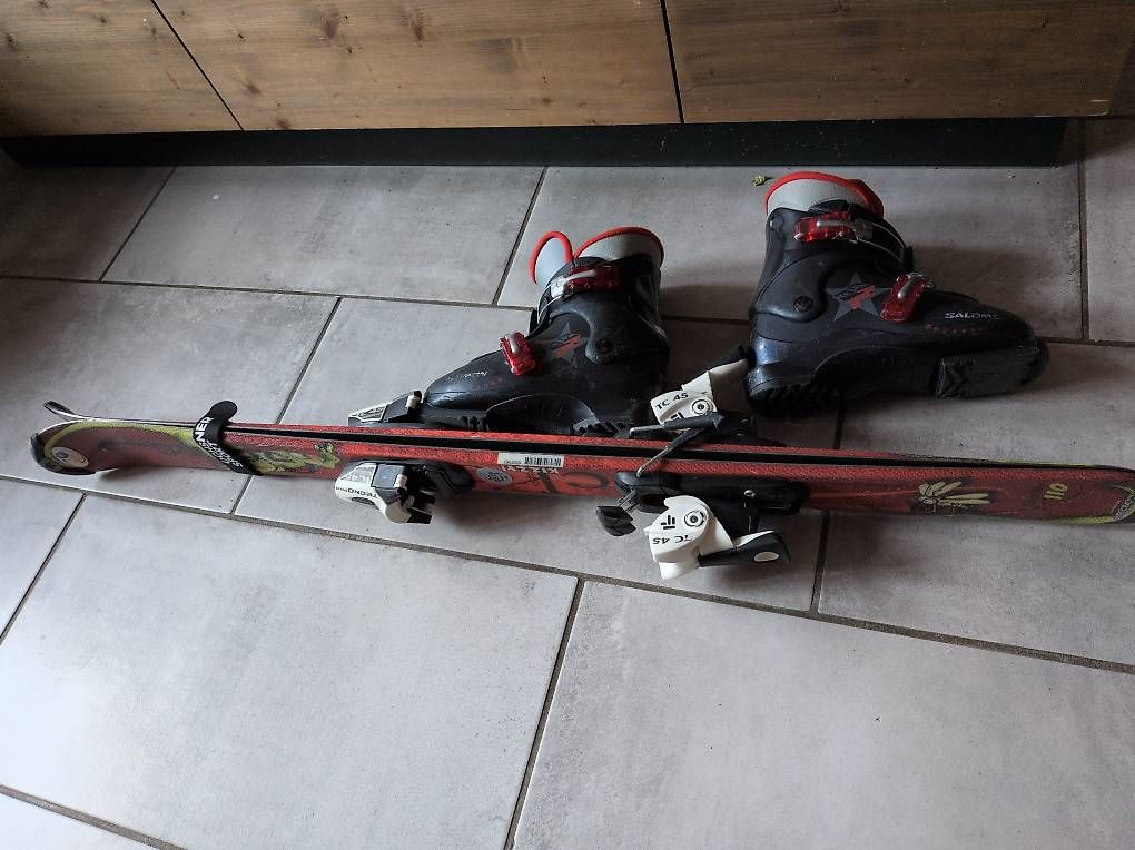 Schuhe für Jungen: Skischuhe 245 Kind - Set  – Gebraucht aus Kreulingen von Mathilde014 3