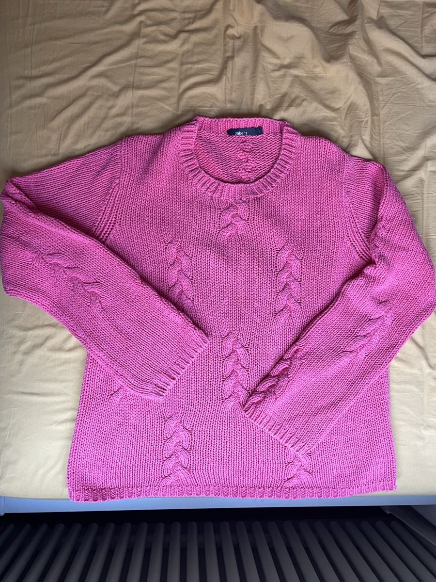 Maglioni & Felpe: Vintage Strickpullover, Gr. L, rosa/pink/Lachs – Usato da Zürich venduto da Carlajimena 2