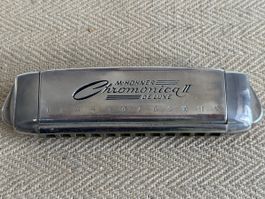 M. Hohner Chromonica II DeLuxe Mundharmonika C Vintage