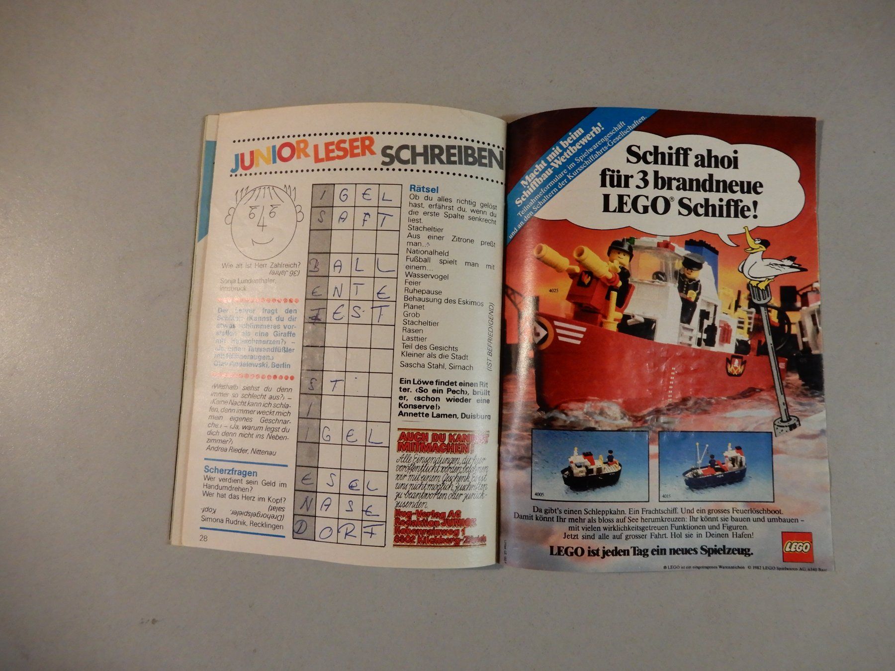 Riviste & Magazine: JUNIOR Kindermagazin, Mai 1982, Nr. 5 – Usato da Erstfeld venduto da Mario_boe0 8