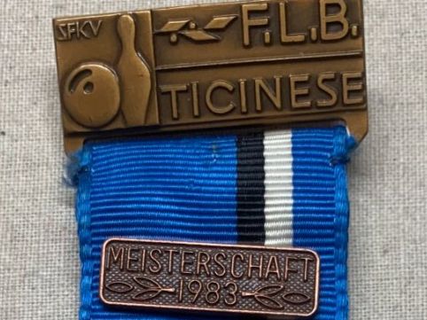 Médailles: Ticino - "F.L.B. - 1983 – D'occasion à Sorengo par 74in 1