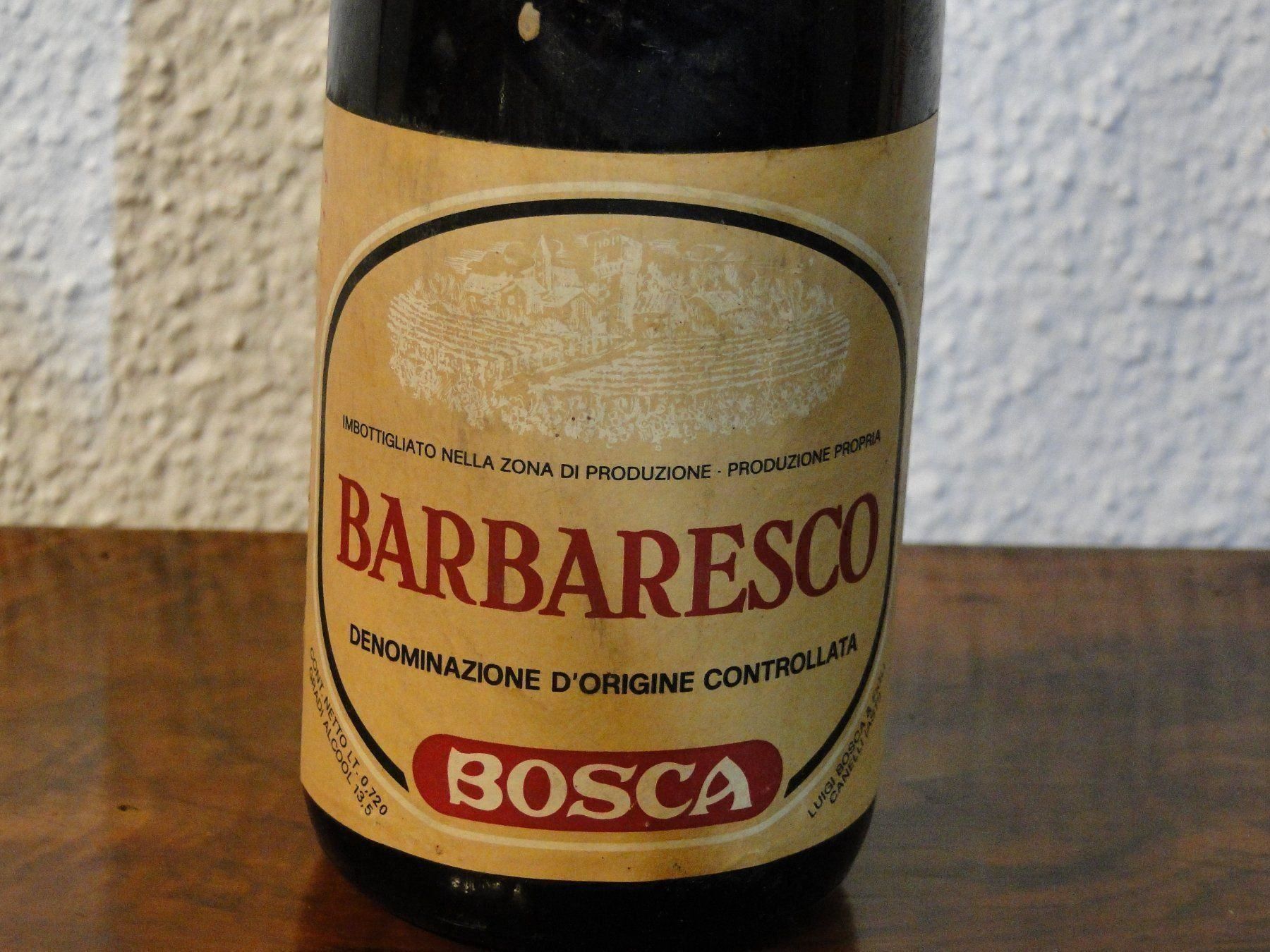 Vino: Rar Barbareso Bosca 1966er – Nuovo (secondo la descrizione) da Emmenbrücke venduto da Ulisse-22 1