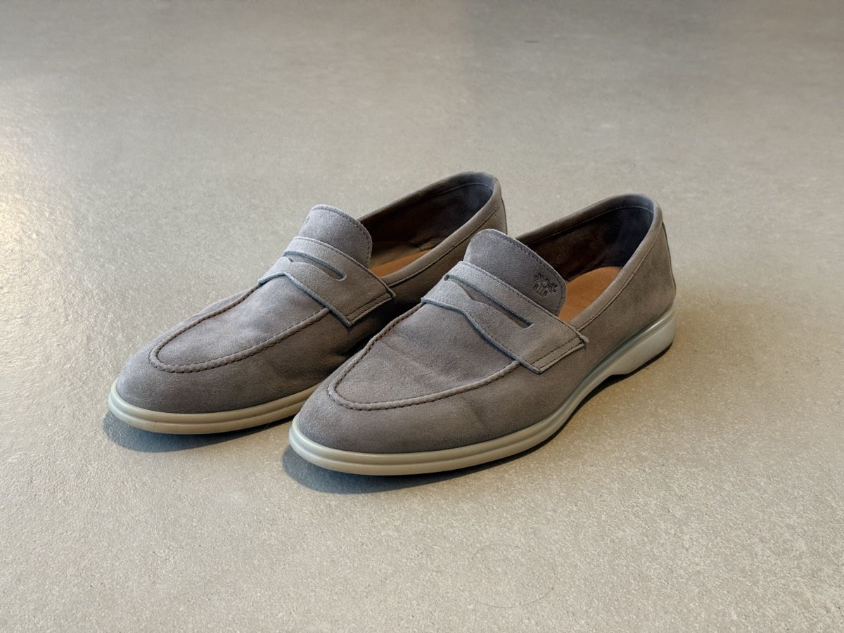 Benci Brothers Chaussures hommes: Benci Loafer Wildleder Grau Grösse 42 – D'occasion à Rotkreuz par DanijelBarisic