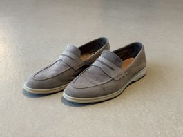 Benci Loafer Wildleder Grau Grösse 42