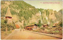 Near MEIRINGEN (Switzerland) ca.1910 (BE)