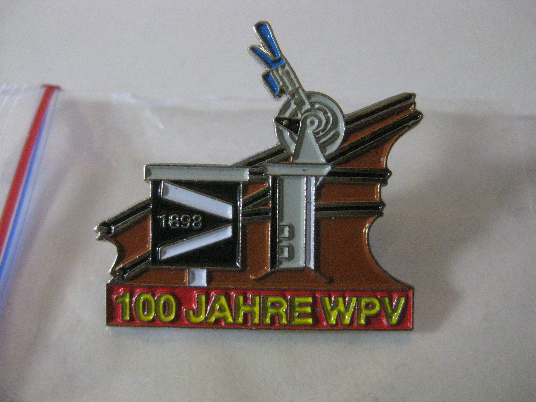 SBB/CFF/FFS Placchette & Badge: Bahn 100 Jahre WPV Limitiert – Usato da Münchenbuchsee venduto da neuwertig-gespart 2
