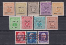 Italia 1943-45: Militär Regierung **