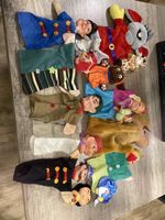 Handpuppen Set Figuren gebrauchter Zustand