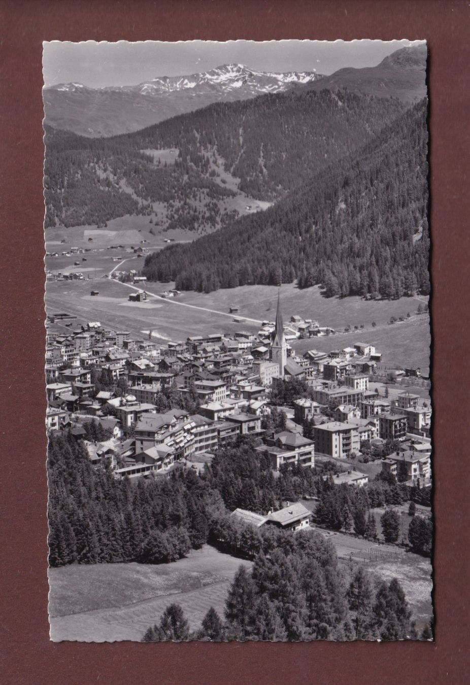 Cartoline postali: DAVOS-PLATZ – Usato da Pully venduto da nicecards