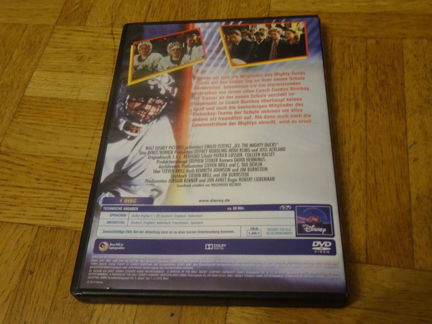 Alle DVDs: Mighty Ducks 3 D3 DVD – Gebraucht aus Olten von Disc-Verkauf 2