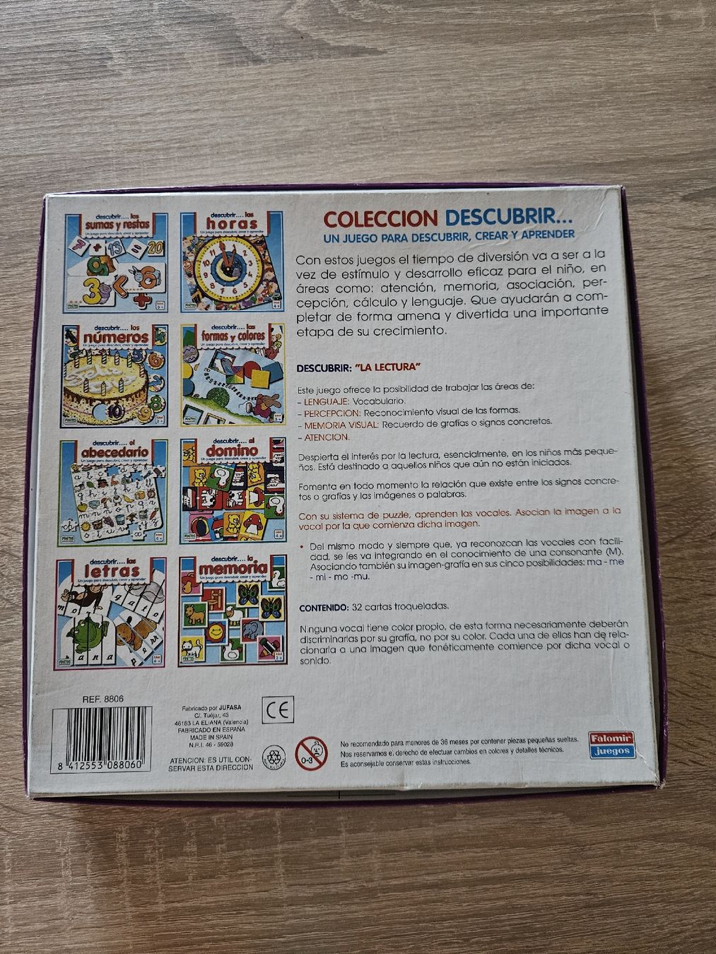 Giochi: Lese-Lernspiel "Descubrir... la Lectura" Spanisch – Usato da Ebikon venduto da SecondChance_byM 1