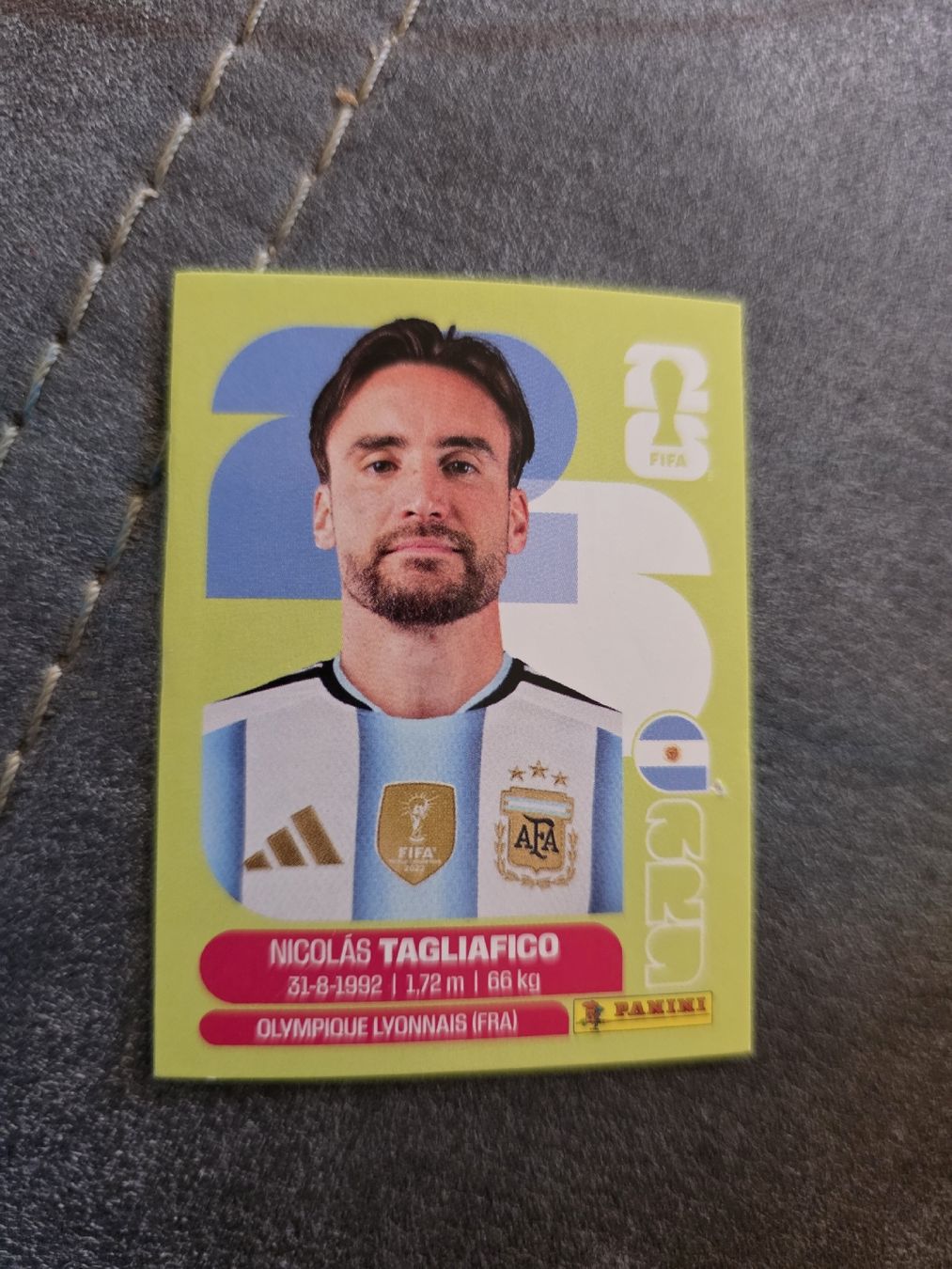 Panini Carte collezionabili: Panini WM 2026 ARG 6 Tagliafico – Nuovo (secondo la descrizione) da Romanshorn venduto da leeh78