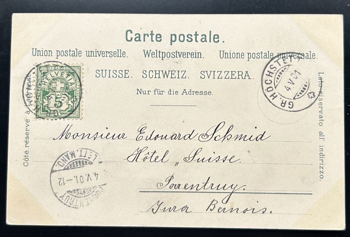 Cartoline postali: Gruss aus Brunnen Litho  – Usato da Horw venduto da Tellbub 1