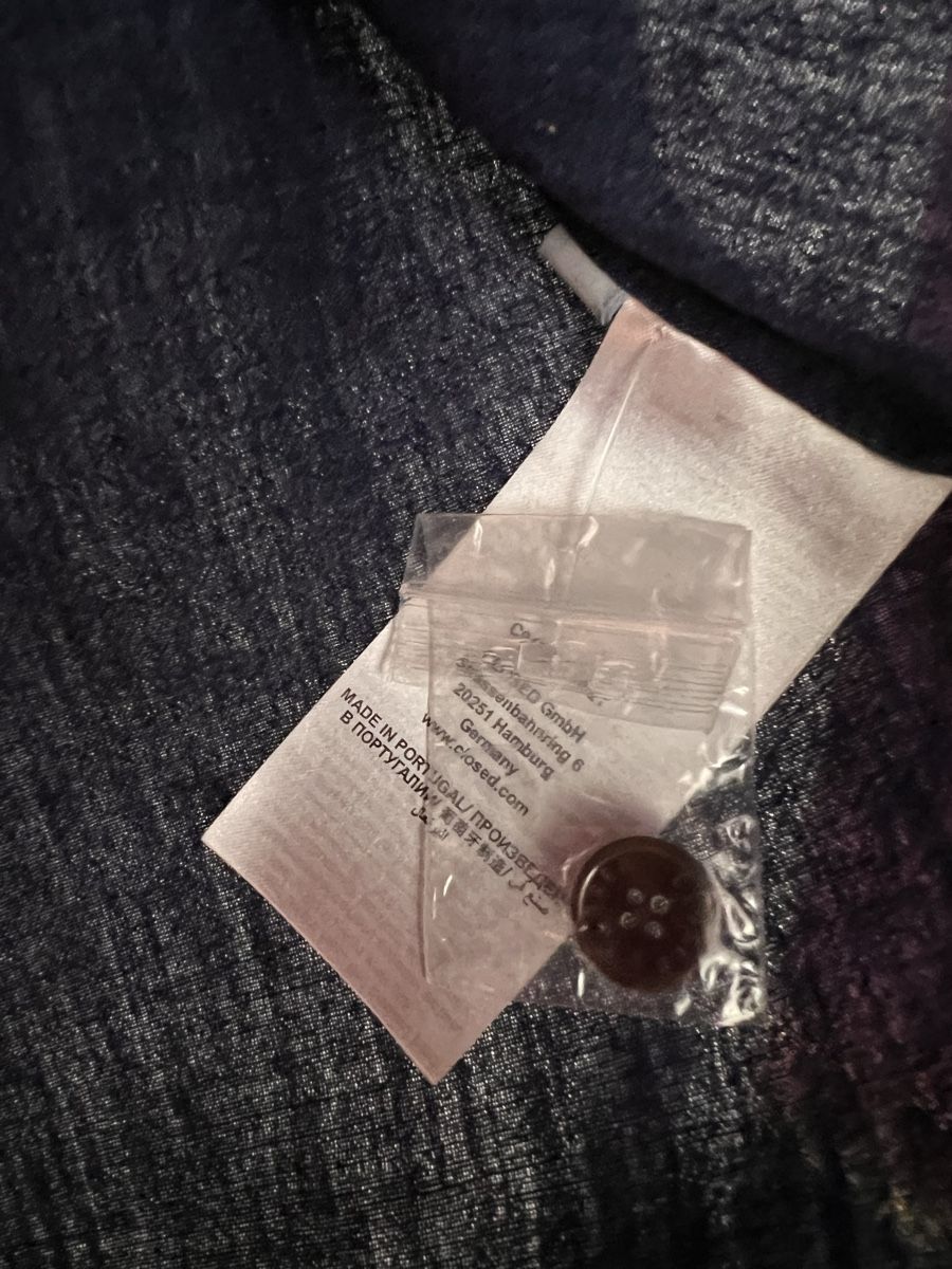 Closed Camicette: Denim Bluse Closed, Gr. S, oversized blau  – Usato da Solothurn venduto da Brini06 3