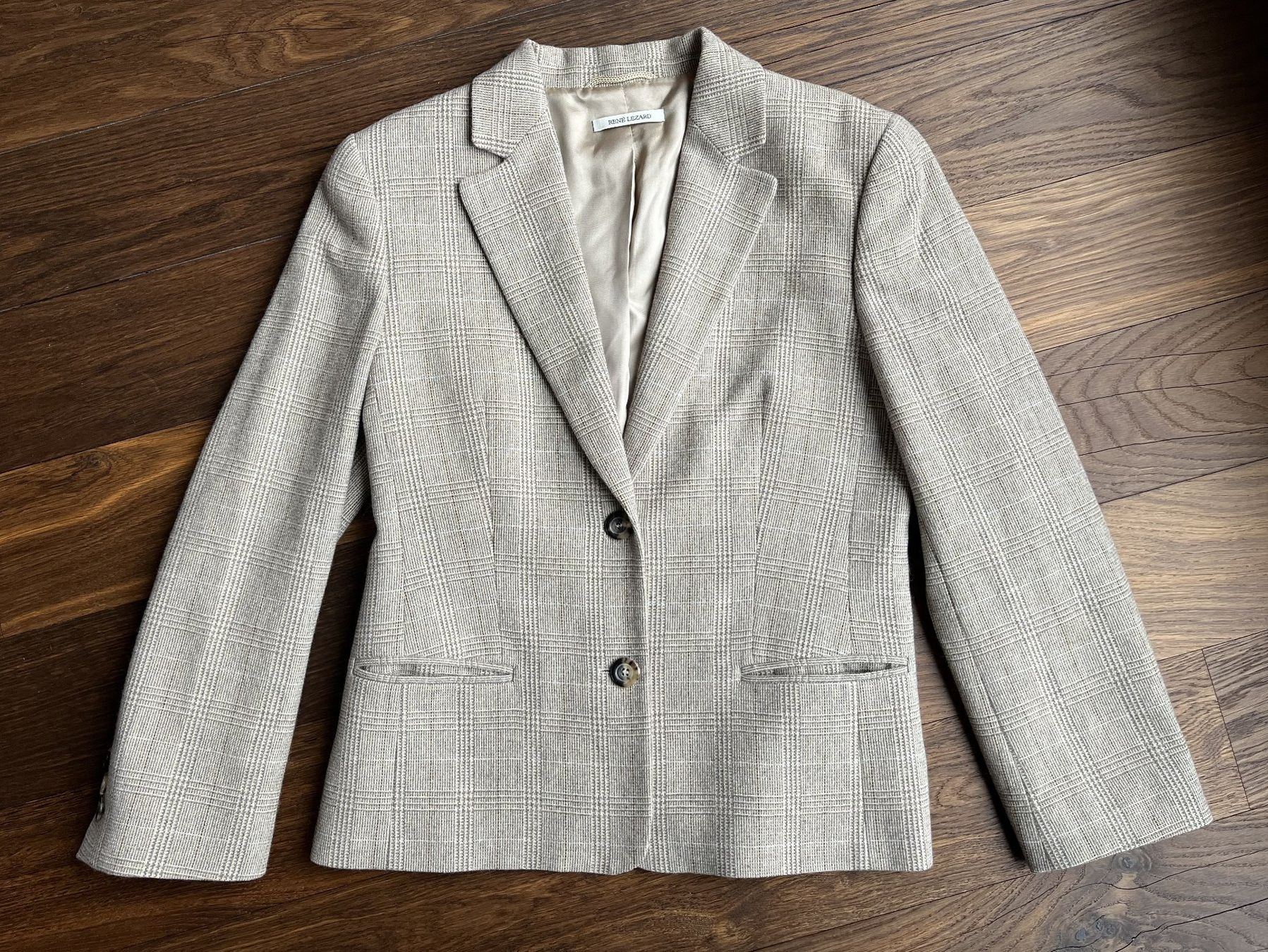 Jacken: Rene Lezard Kaschmir Blazer Gr. 38 – Gebraucht aus Affoltern am Albis von Blackrhythm