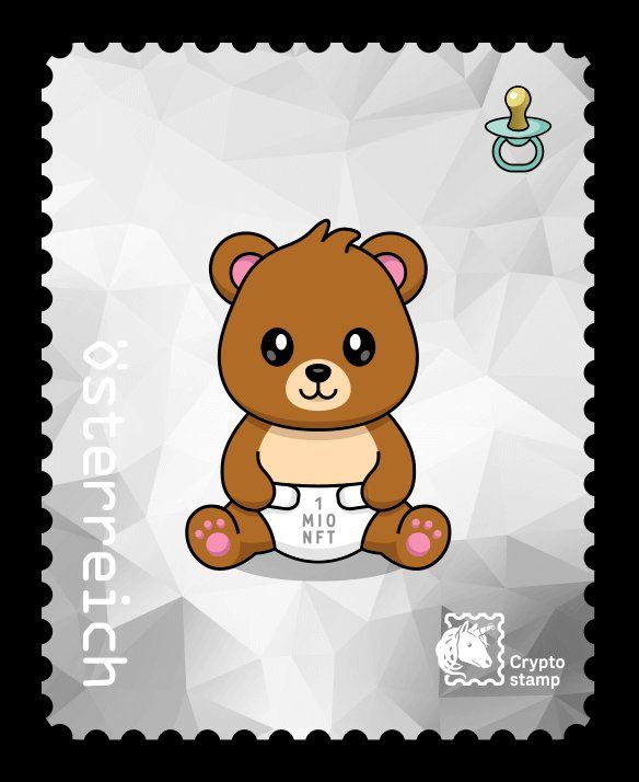 Tutti i francobolli: Crypto Stamp 5.0: HAPPY BABYBÄR – Nuovo (secondo la descrizione) da Dagmersellen venduto da dribbeldrago10