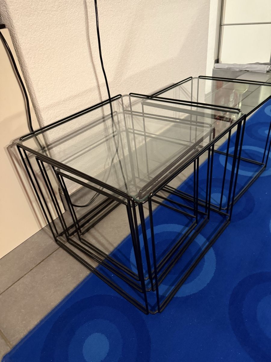 Tavoli: 4 tables Isocèle de Max SAUZE – Usato da Les Genevez JU venduto da fabliane 1