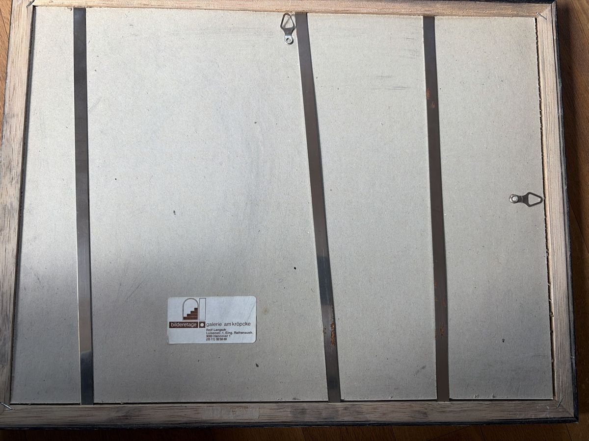 Grafica & Litografie: Original Grafik von Graham Clarke, "Nightshift A/P" – Usato da Winterthur venduto da silen 6