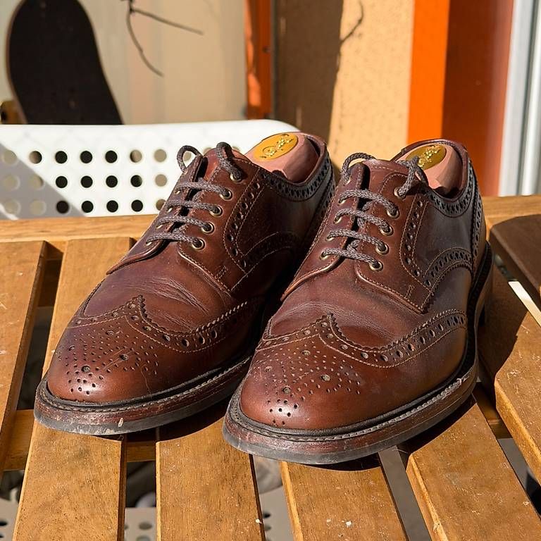 Loake Scarpe da uomo: Loake 1880 Chester Derby Brogue – Usato da Yvonand venduto da val_hdx2