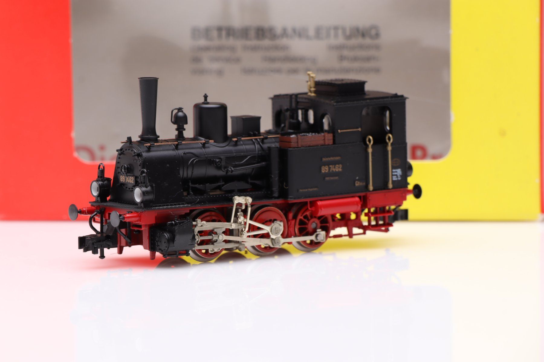 Fleischmann Modellini di ferrovie: Fleischmann 4010 DR Br 69 7482 Dampflok DC, H0 – Usato da Ried (Muotathal) venduto da Modellbahn.swiss