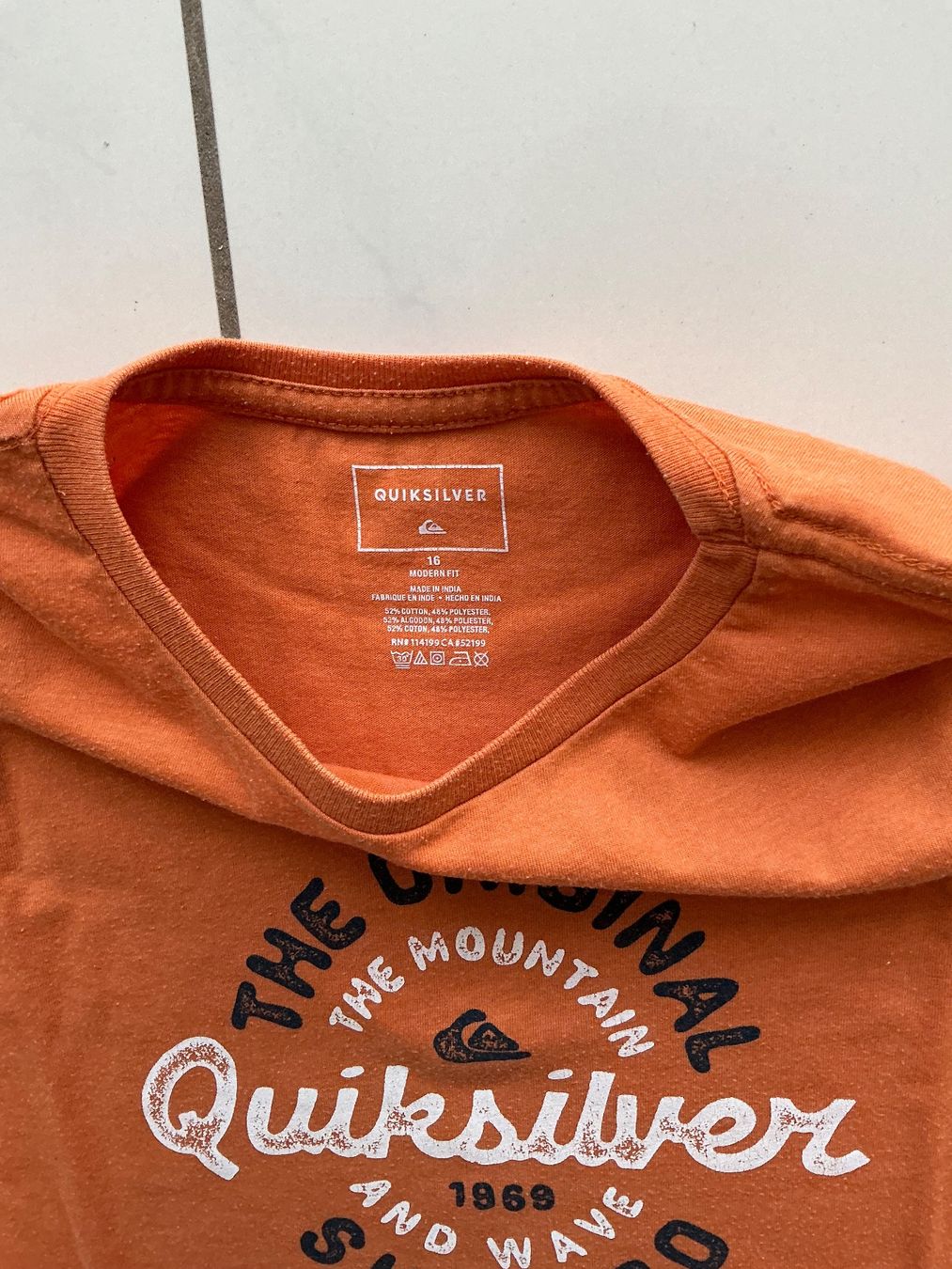 Quiksilver Camicie, T-shirt & Polo: Quick Silver T-Shirt Gr.16 Jahre ca.170/176 – Usato da Biel-Benken BL venduto da Sahra1 1
