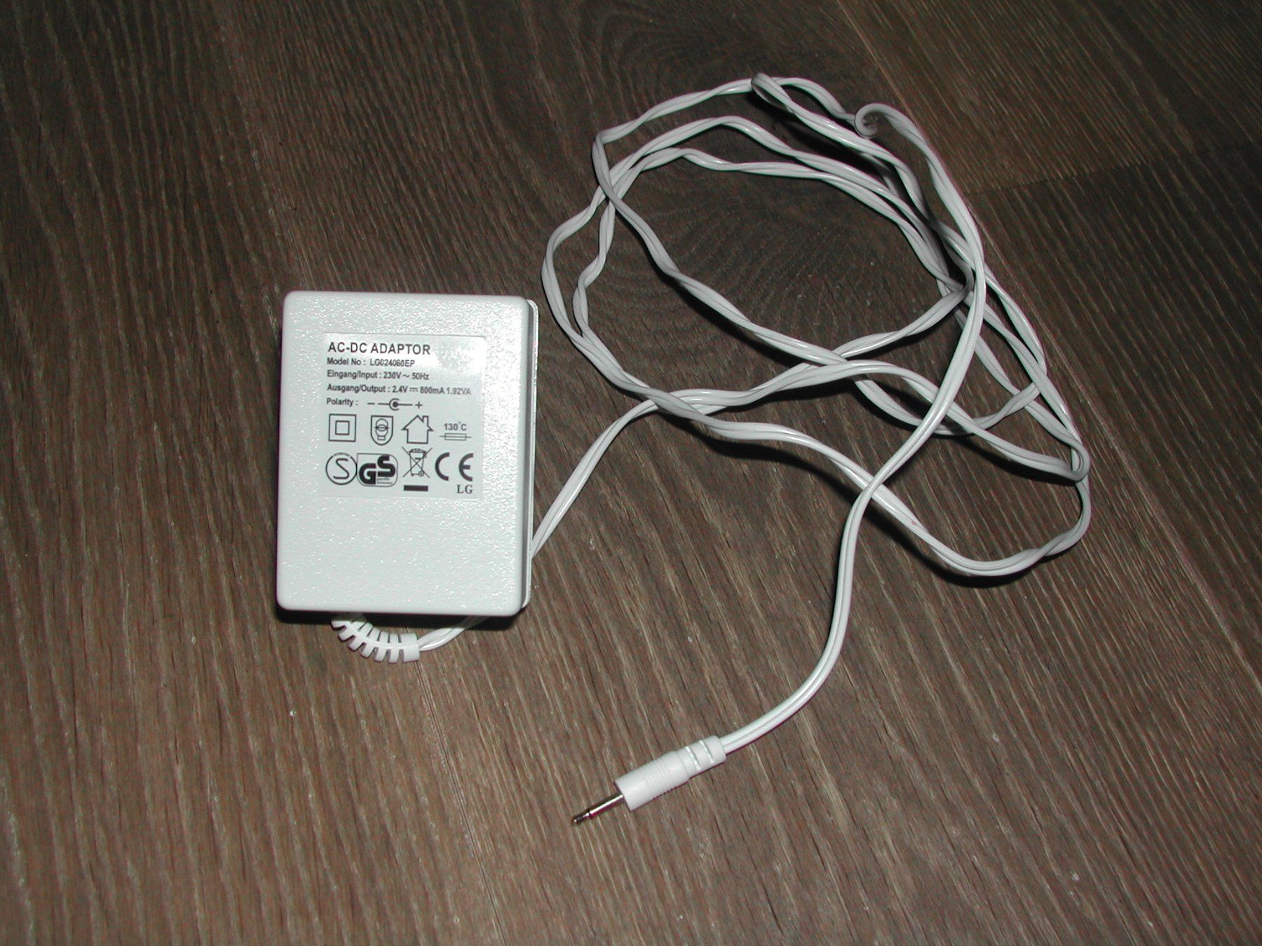 Unità & Adattatore: Adaptor Modell: LG024080EP – Usato da Trun venduto da Romi066