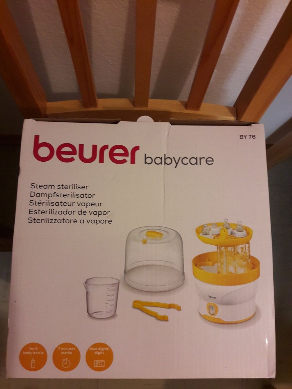 Pasti del neonato: Beurer Dampfsterilisator BY 76 – Nuovo e nell'imballaggio originale da Glattfelden venduto da Roman2504 1