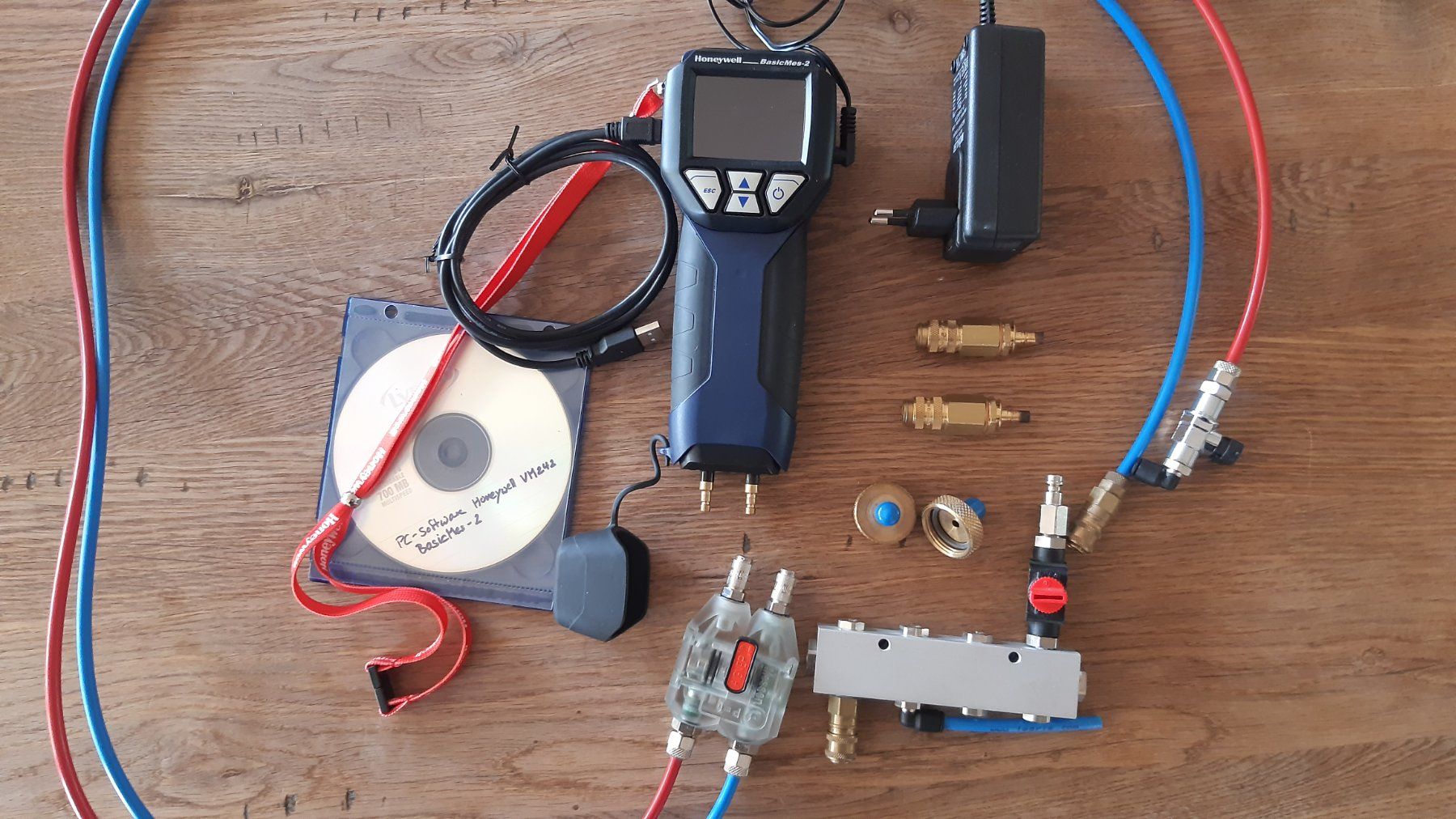 Honeywell Messen: Honeywell VM242 BasicMes-2, tragbarer Durchflussmesscomputer – Gebraucht aus Oey von Parkplatzbrocki 3
