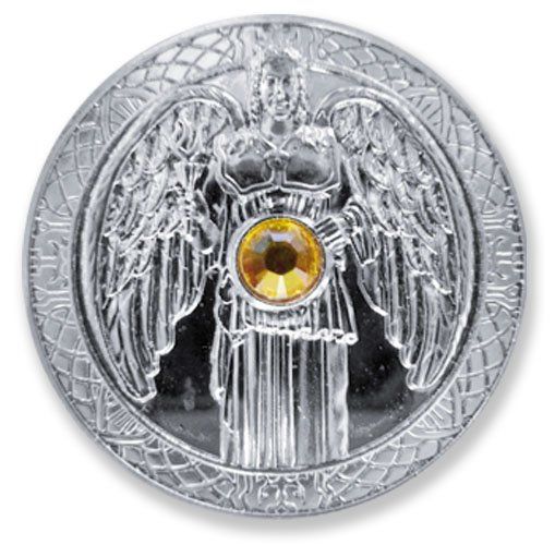 Statuette: Engeltaler versilbert - Erzengel Jophiel – Nuovo e nell'imballaggio originale da Mauren venduto da Yeelen 1