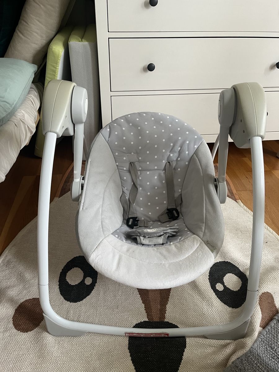 Sdraiette & Sdraiette a dondolo: Elektrische Babyschaukel mit Musik – Usato da Zürich venduto da Gza