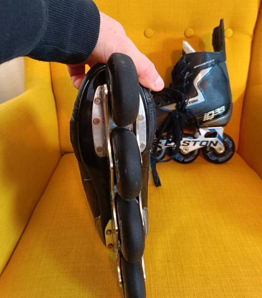 Easton Pattini in linea & Pattini a rotelle: Easton Inline Skates, Rollschuhe, Grösse 42 – Usato da Vogelsang AG venduto da villa9 4