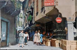 LUGANO - Via Pessina - Ristorante Bianchi
