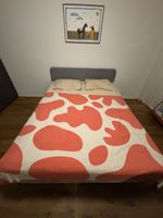 Bed frame grey good condition size 160cm x 200cm