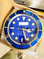 DESIGNER WANDUHR DEKO NEU VERPACKT 34 CM  AB 1.-