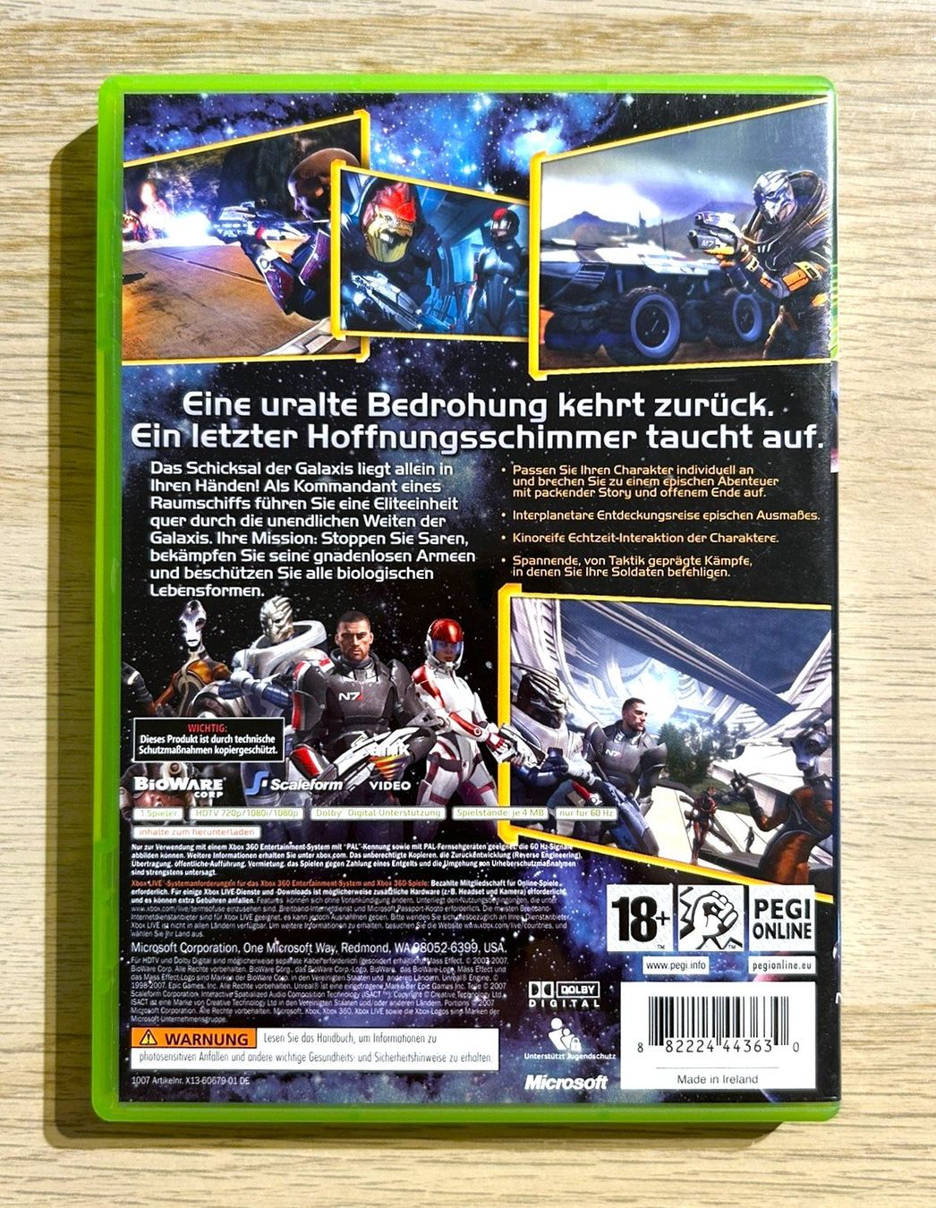 Microsoft Giochi: Mass Effect Xbox 360 – Usato da St. Gallen venduto da Alpine.Arcade 1