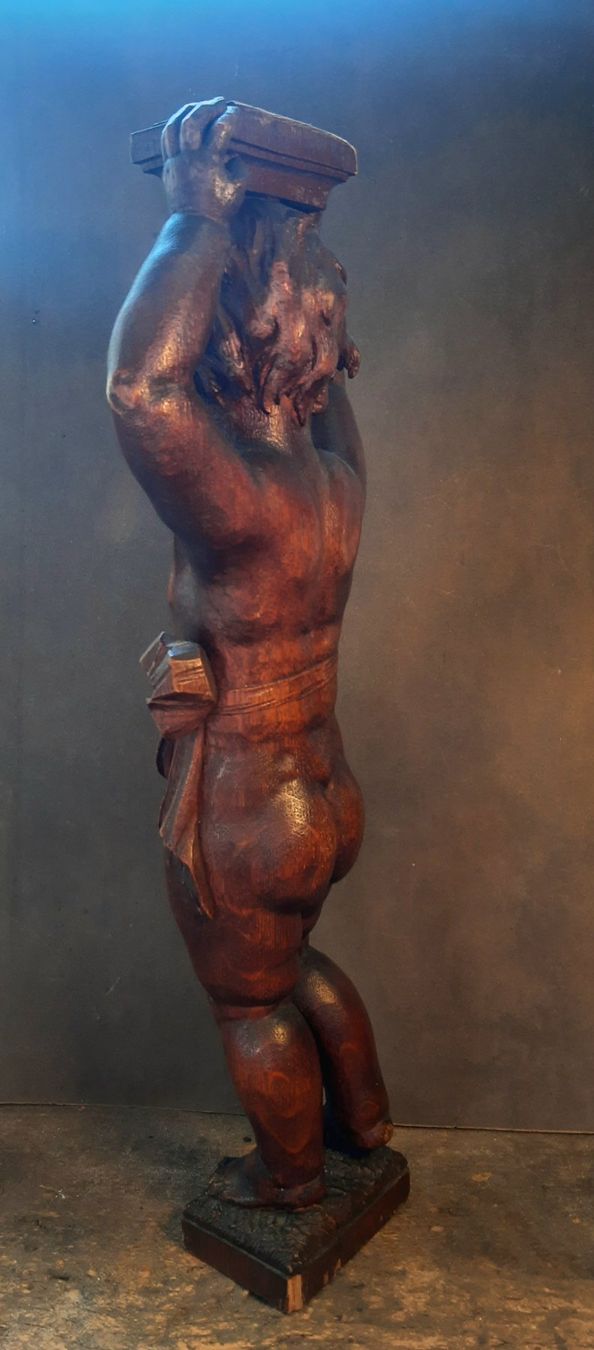 Sculture & Statue: Antike Barock Holz Skulptur – Usato da Arbon venduto da torso444 4