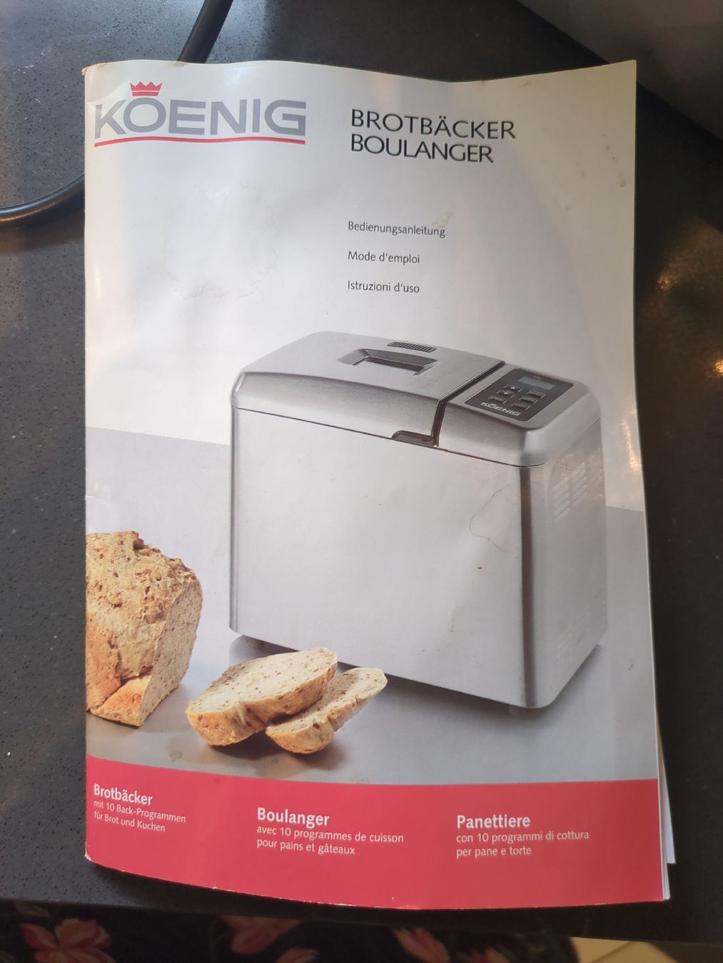 Elettrodomestici da cucina: Machine à pain Koenig – Usato da Pully venduto da FlorWoll 3