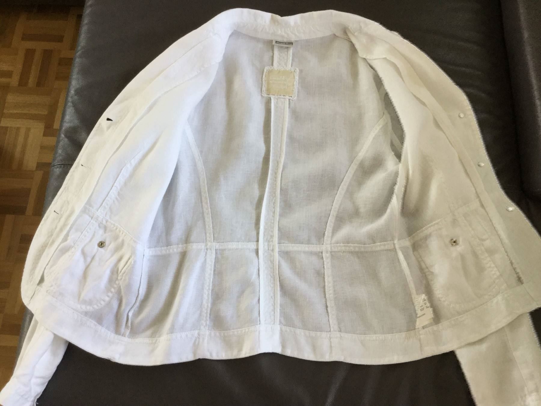 Giacche: Blazer weiss 100%Leinen – Usato da Horw venduto da Benny017 1