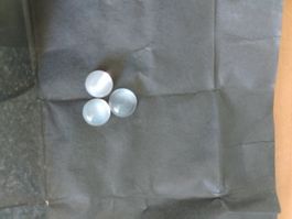 3 weisse Mondsteine SET Cabochon-Schliff schöner Schimmer!!!
