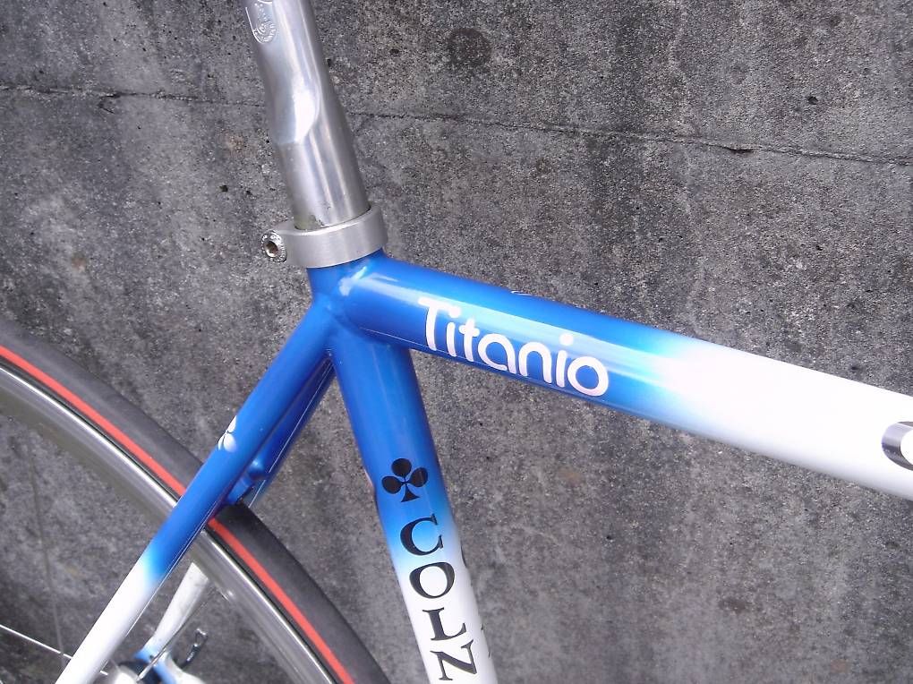 Colnago Ersatzteile: Colnago Titanio Rahmenset – Gebraucht aus Appenzell von Pilo 1
