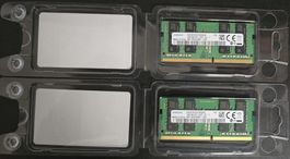 Samsung RAM 32GB = 2x 16GB, DDR4 SODIMM PC4 N3