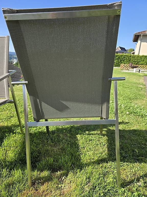 Sedie: Premium Edelstahl Gartenstühle  Modernes Design – Usato da Niedergösgen venduto da Hasi75 2